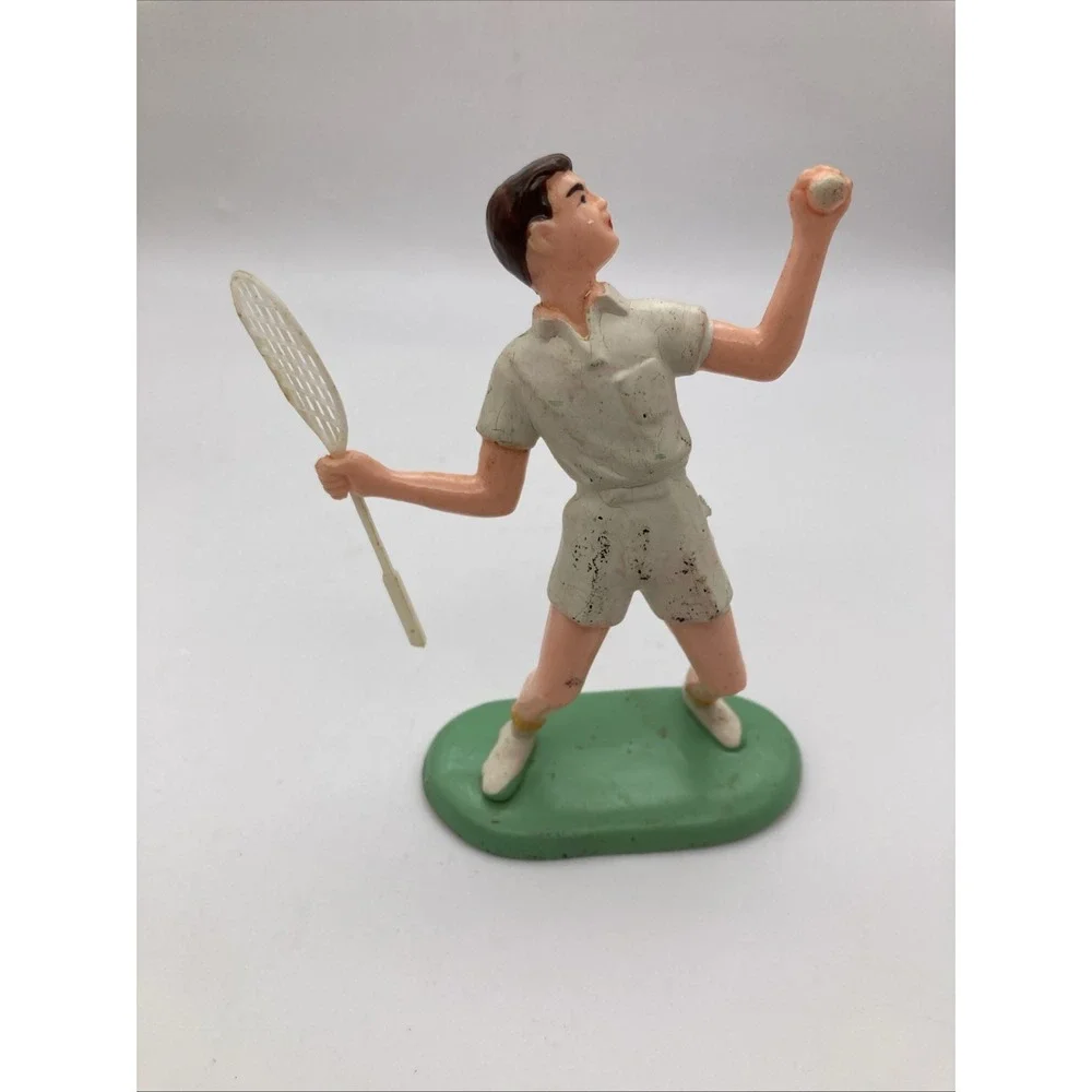 Vintage Couple Playing Tennis Cake Toppers No. 470 Party Favors Hong Kong
